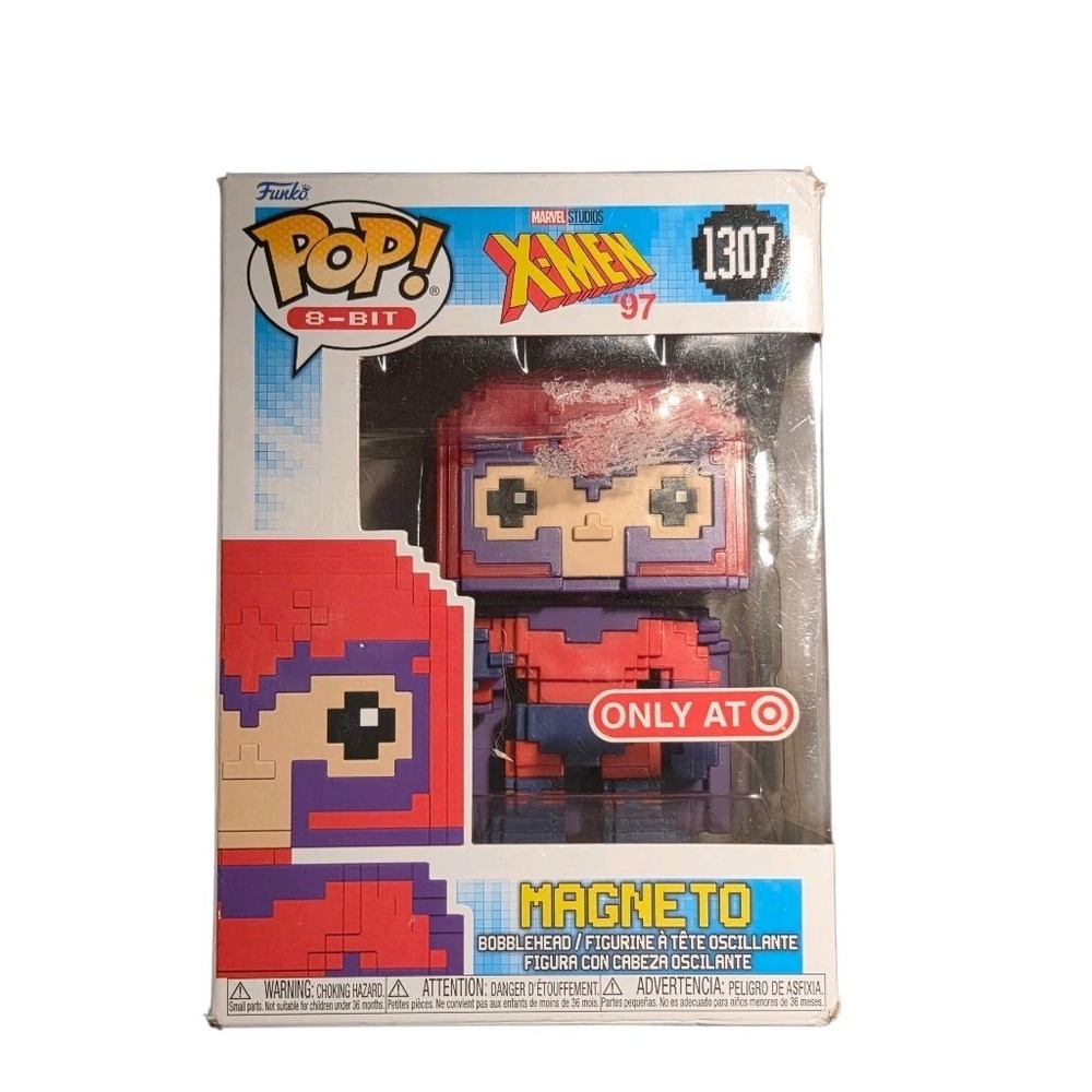 Funko‎ Pop! Marvel - Magneto Bobblehead Target (Exclusive) #1307 NIB FREE SHIP!